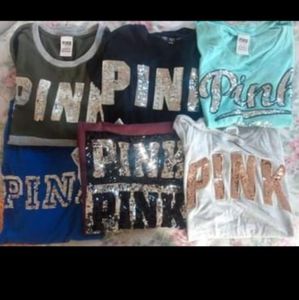 Vs pink shirts